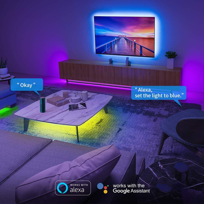 APP Wireless Intelligent Remote Strip Lights 1M/3M/4M/5M DC5V USB Back Light strip LED RGB Flexible Tape Lamp