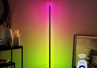 Indoor Home Decor Smart Corner Floor Standing Lamp Modern Stand Floor Light