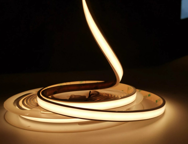 Smart Neon DIY COB LED Strip Light Flexible Rope Body Lamp Project Lighting
