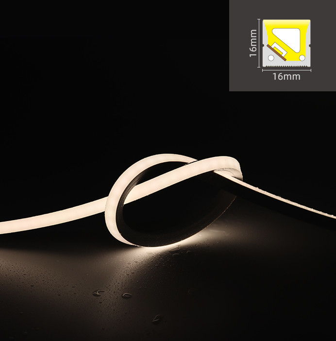 2835 SMD LED Strip Lights Arbitrary Bending Cutting Waterproof 2700K
