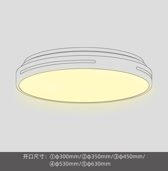 1800lm Ultra Slim Smart LED Panel Light RF CE EU Adjustable Remote Wireless Control