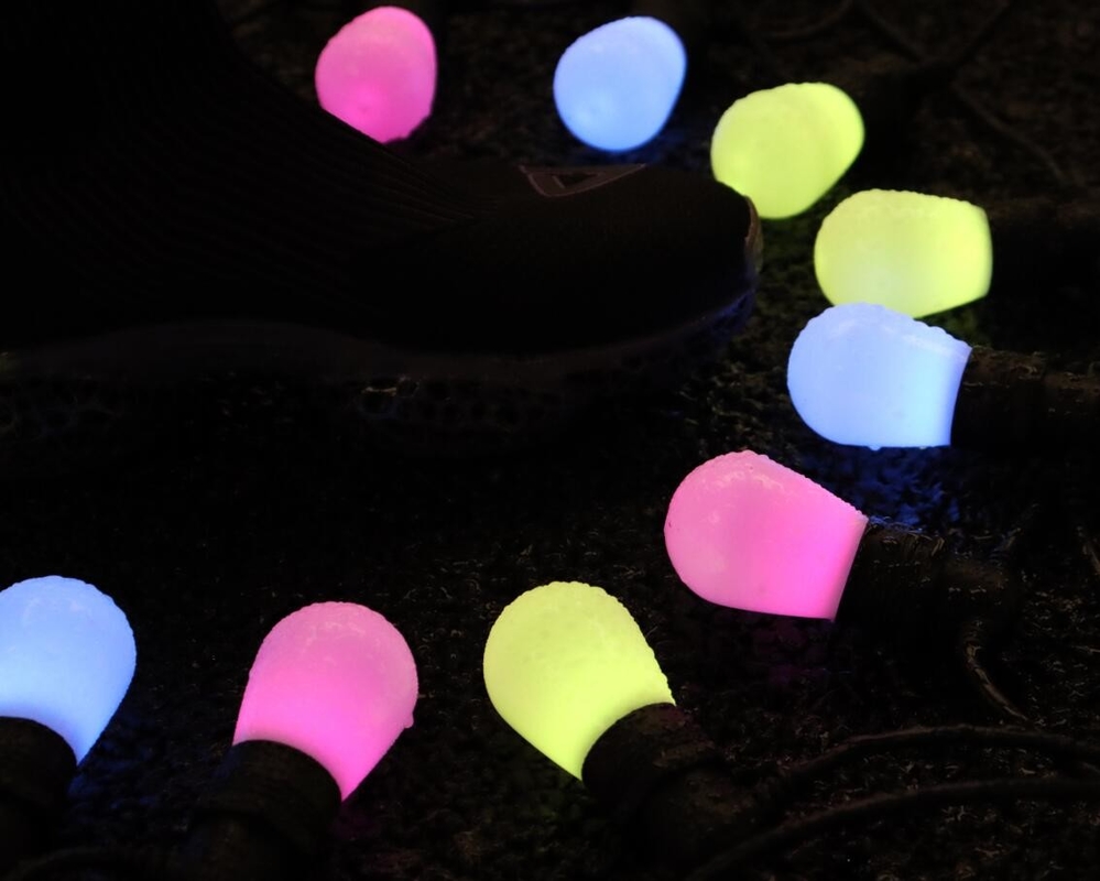 32 Ft Outdoor Melinera Led Bulb String Lights Green Blue Wedding RGB