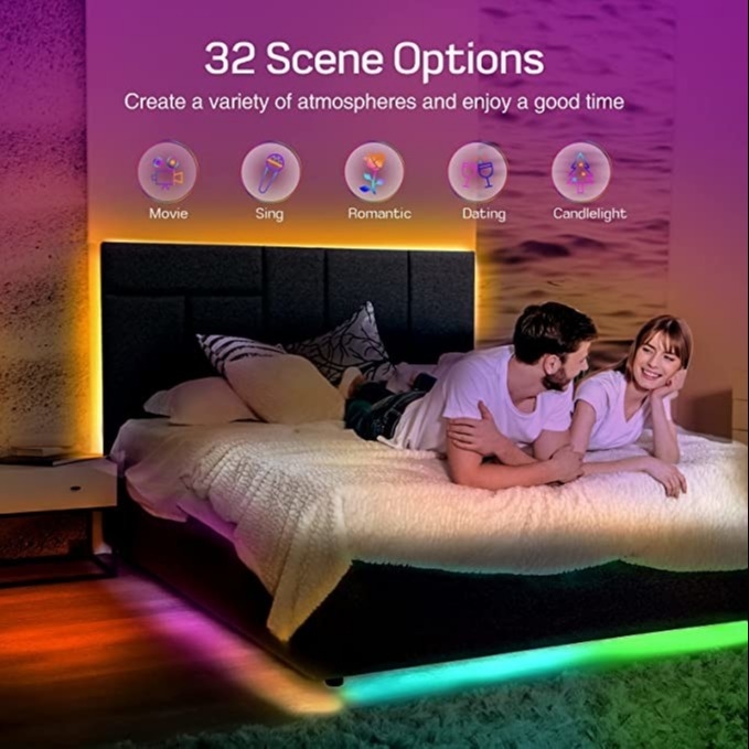 24 Volt Waterproof LED Tape Light Flexible RGB Low Voltage 5m